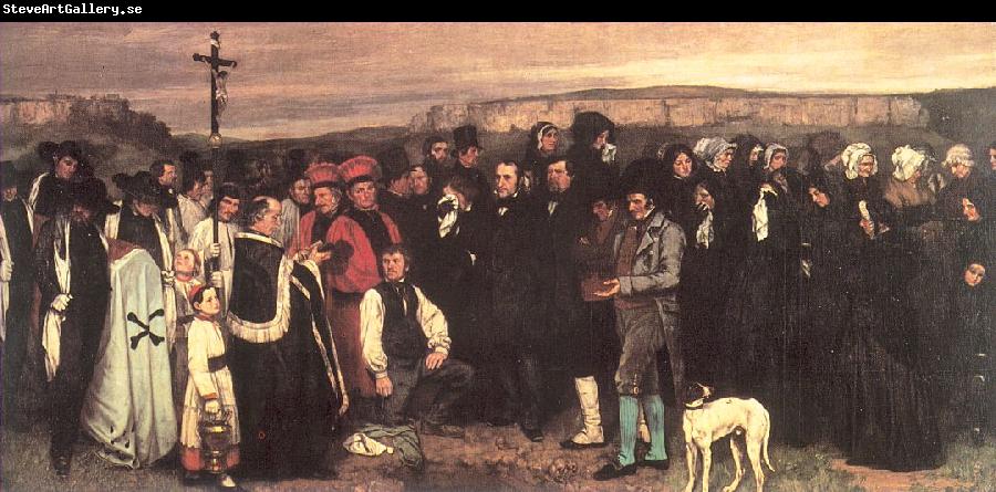 Courbet, Gustave A Burial at Ornans